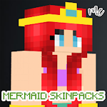 Cover Image of Télécharger Mermaid Skins for Minecraft  APK