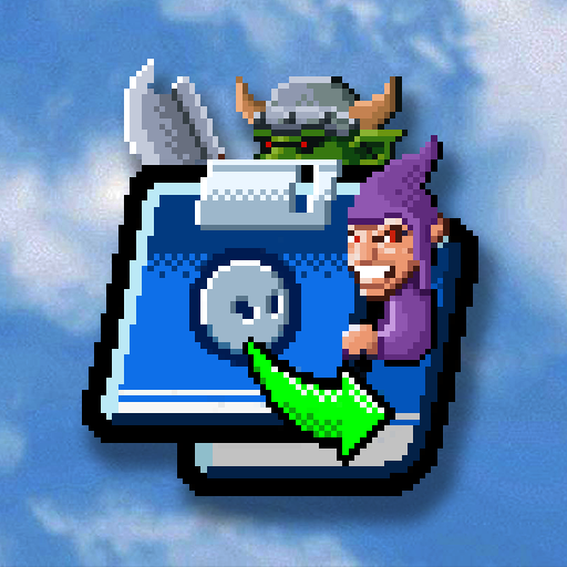 Floppy Quest 95 Retro logo