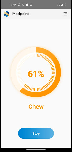 Android application Chewing Assistant screenshort