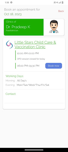 Little Stars Child Clinic Screenshot 3 - AppWisp.com