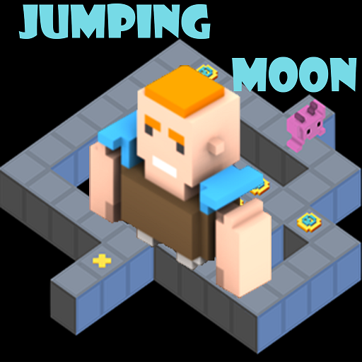 Jumping Moon  Icon