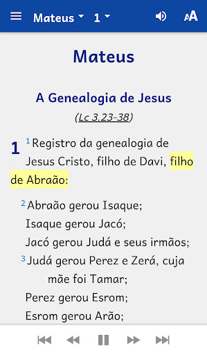 Screenshot of Biblia Sagrada - NVI®