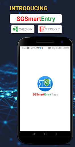 Android application SG SmartEntry screenshort