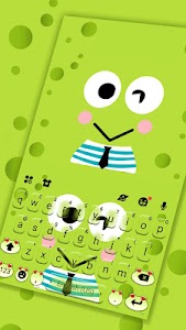 Cartoon Green Frog Keyboard Th Unknown