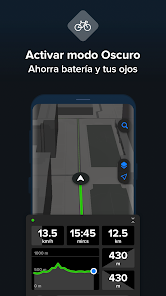 Screenshot 6 Bikemap: Rutas en bici y GPS android