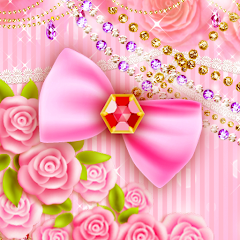 リボンの姫系壁紙きせかえ Dolly Pink Google Play のアプリ