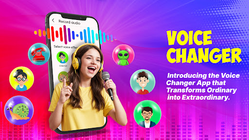 Android application Voice Changer - Voice Effects screenshort