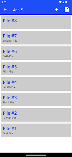 Dawson Pile Logger Screen 3