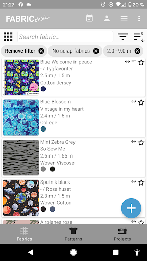 Fabricoholic Screen 2