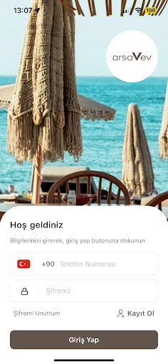 Android application arsaVev screenshort