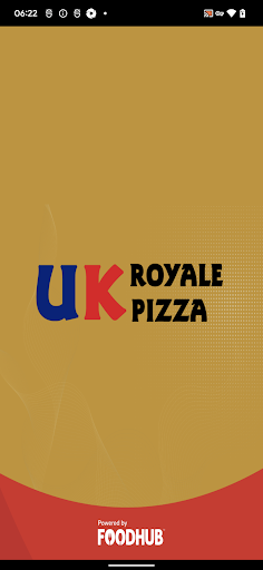 Android application UK Royale Pizza screenshort