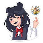 Cover Image of Download Anime Stickers For WhatsApp  APK