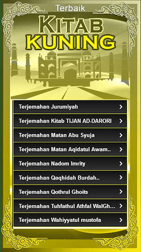 Android application Kitab Kuning dan Terjemahan screenshort