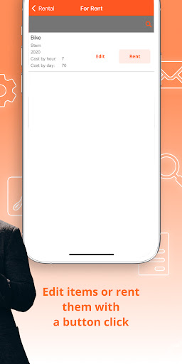 Rental Business Management App Screen 3