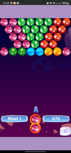 Salva el Planeta Bubble Puzzle Screen 3