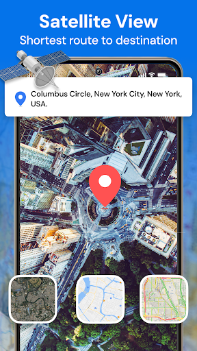 Live Earth Map, GPS Navigation Screenshot 1 - AppWisp.com