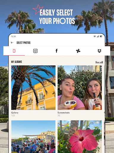 Screenshot of Lalalab - Photo printing