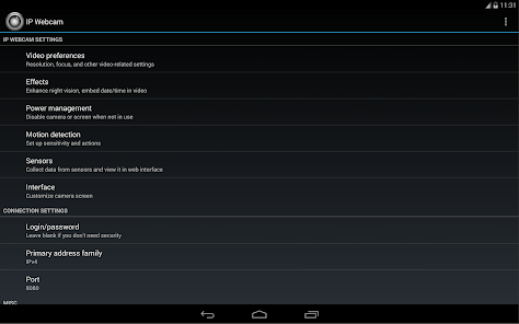 IP Webcam - Apps on
