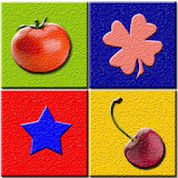 Fruits Vegetables Color Shapes icon