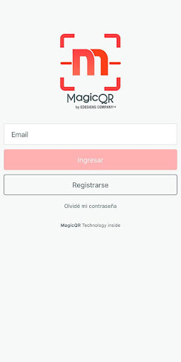MagicQR for Events Screen 2