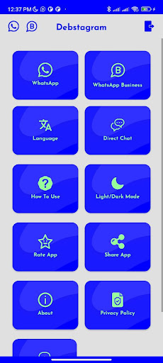 Debstagram: Status, Downloader Screen 3
