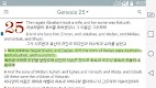 screenshot of English Korean Bible
