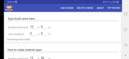 AudioBook PercentageCalculator