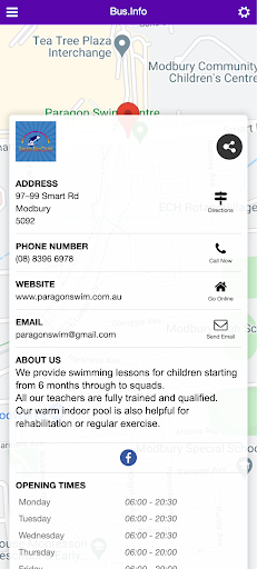 Paragon Swim Centre Modbury