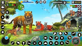Tiger Simulator Lion games 3D Screenshot