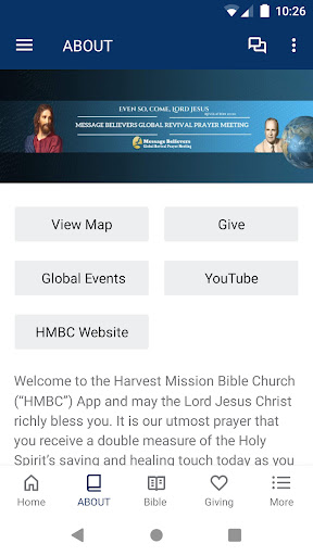 Harvest Mission Bible Church Screen 2