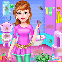 School Girls House Cleaning Ga
