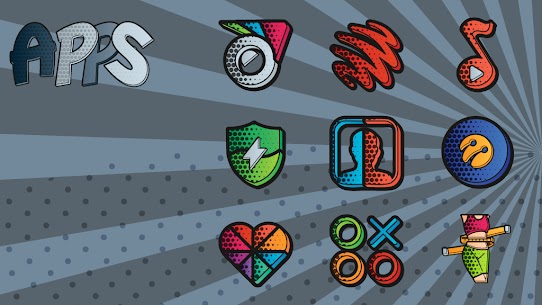 Comics Icon Pack APK (وصله شده/کامل) 4