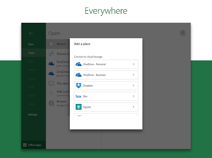 Microsoft Excel: View, Edit, & Create Spreadsheets Varies with device APK screenshots 9