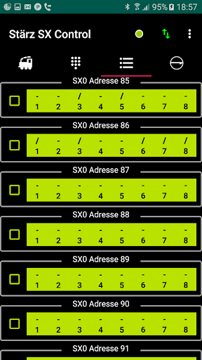Stärz SX Control Screen 3
