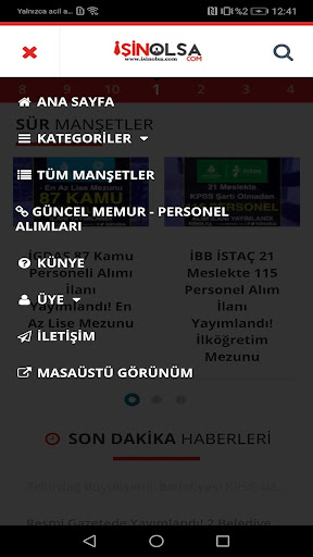 İşin Olsa Screen 3