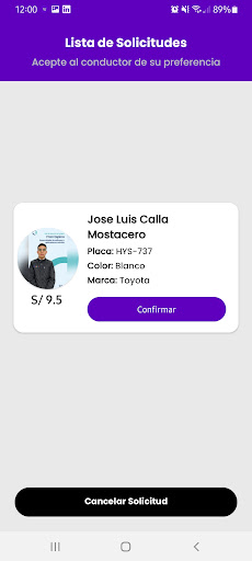 Chapa tu taxi pasajero