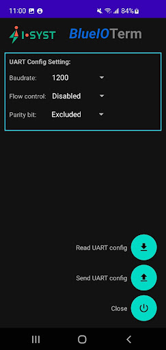 BlueIOTerm Screen 2