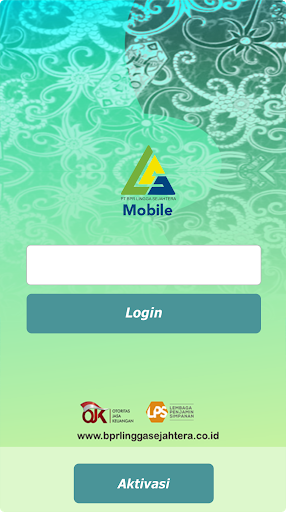 Android application Lingga Mobile screenshort