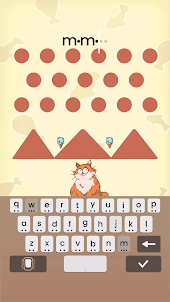 Feed the Kitten: Typing Puzzle