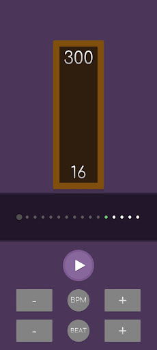 Android application MiniTronome screenshort