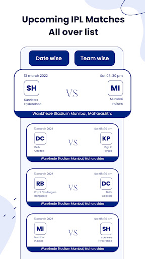 Tata IPL 2023- Live Score Screen 2