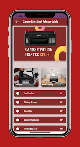 Canon G3415 Ink Printer Guide 3 APK + Mod (Unlimited money) إلى عن على ذكري المظهر