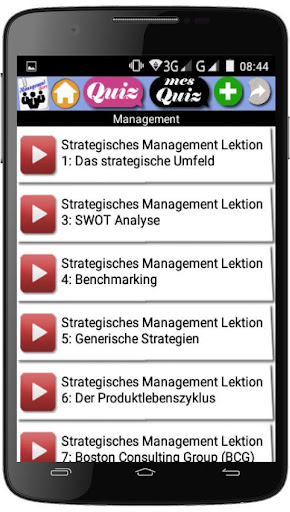 Management-Kurs Screen 3