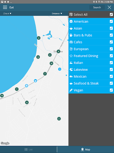 Screenshot of Visit Lake Tahoe