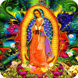 La Virgen de Guadalupe y Juan Diego icon