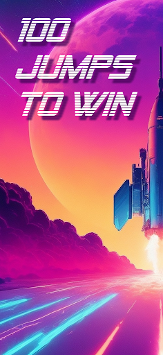 Android application 100 jumps challenge screenshort