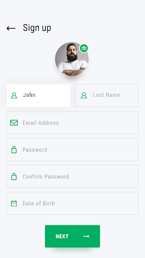 Fit2live Screen 3