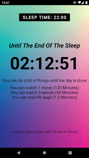 Until End Of Day Screen 3