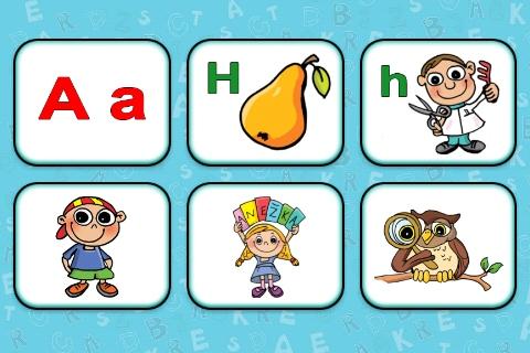 Android application Abeceda pro děti - výukové hry screenshort