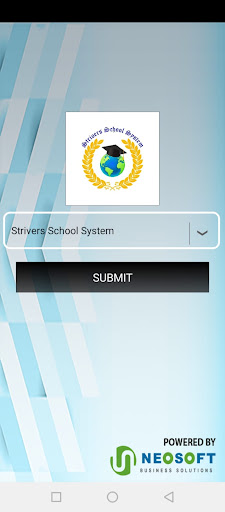 Android application Strivers School System screenshort